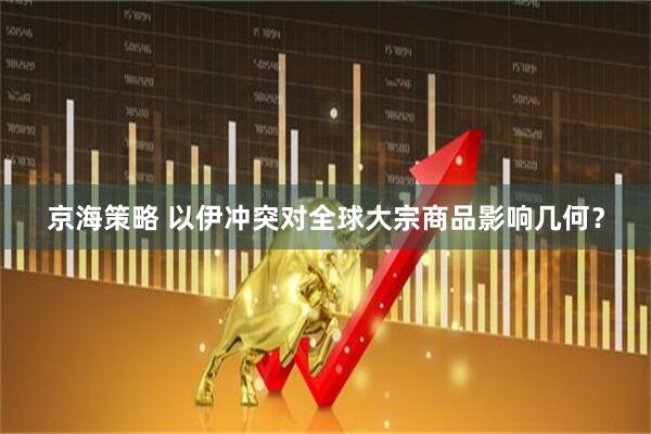 京海策略 以伊冲突对全球大宗商品影响几何？